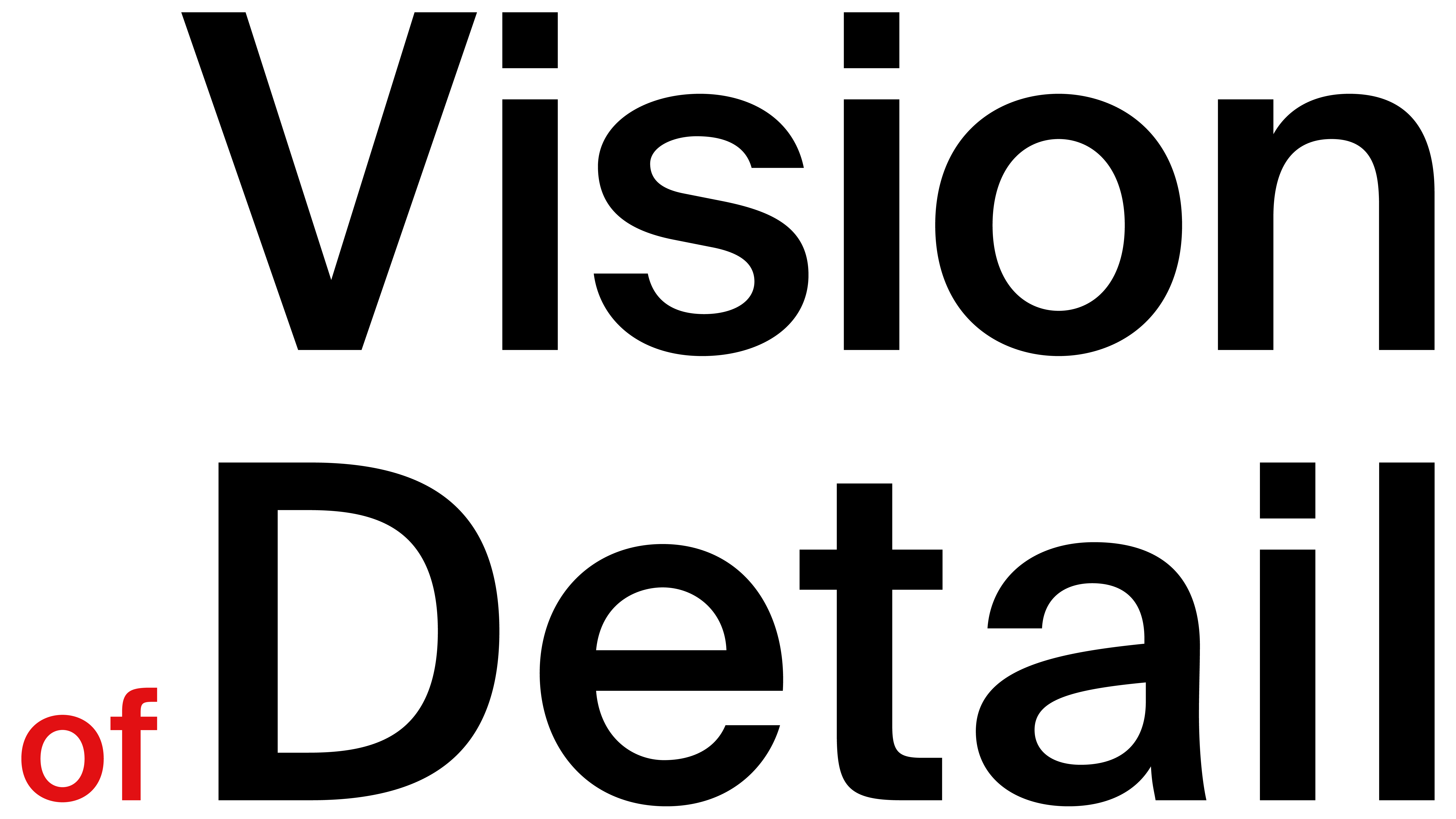 Logo Vision of Detail